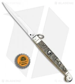 AGA Campolin 9" Sicilian Ring Pull Automatic Ram Horn (4.1" Satin Bayo) 9 AGA Campolin 9" Sicilian Ring Pull Automatic Ram Horn (4.1" Satin Bayo) -AGA Campolin AGA Camplin 9in Sicilian Ring Pull Auto Ram Horn Satin Bayo BHQ 100997 jr bottlecap