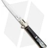 AGA Campolin 10" Frosolone Bayonet Stiletto Knife Brazilian Horn (4.5" Polish) -AGA Campolin AGA Campolin 10in Brazilian Horn Frosolone Stiletto Auto Bayo GX 29289 jr