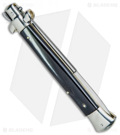 AGA Campolin 11" Picklock Automatic Italian Stiletto Dark Horn (5" Satin) 2017 5 AGA Campolin 11" Picklock Automatic Italian Stiletto Dark Horn (5" Satin) 2017 - Image 3
