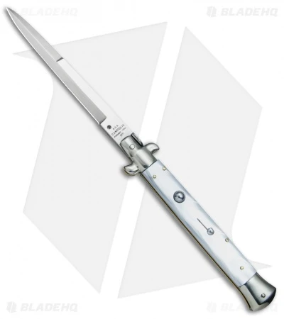 AGA Campolin 11" Picklock Automatic Italian Stiletto Pearlex (5" Satin) 2017 3 AGA Campolin 11" Picklock Automatic Italian Stiletto Pearlex (5" Satin) 2017