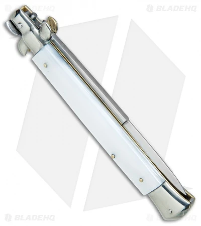 AGA Campolin 11" Picklock Automatic Italian Stiletto Pearlex (5" Satin) 2017 5 AGA Campolin 11" Picklock Automatic Italian Stiletto Pearlex (5" Satin) 2017 - Image 3