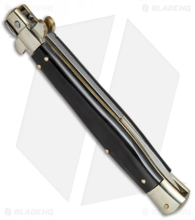 AGA Campolin 11" Picklock Automatic Italian Stiletto Dark Horn (5" Satin) 2016 5 AGA Campolin 11" Picklock Automatic Italian Stiletto Dark Horn (5" Satin) 2016 - Image 3
