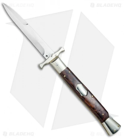AGA Campolin 13" Bat Swinguard Automatic Cocobolo (5.75" Satin Bayonet) 3 AGA Campolin 13" Bat Swinguard Automatic Cocobolo (5.75" Satin Bayonet)