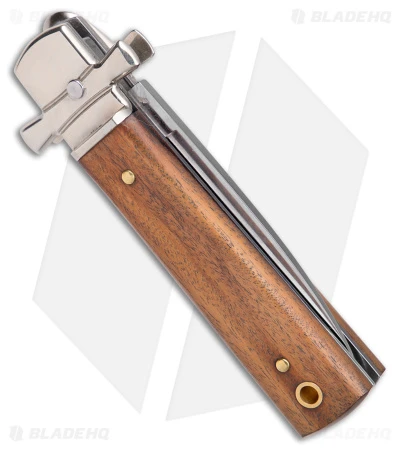 AGA Campolin 6" Dominus Leverlock Automatic Knife Wood (2.5" Satin) 5 AGA Campolin 6" Dominus Leverlock Automatic Knife Wood (2.5" Satin) - Image 3