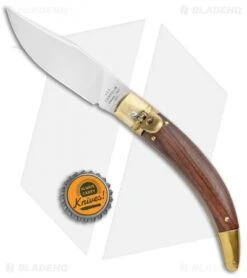 AGA Campolin Diana Lever Lock Automatic Brass Wood Knife (3.75" Satin) 9 AGA Campolin Diana Lever Lock Automatic Brass Wood Knife (3.75" Satin) -AGA Campolin AGA Campolin Diana LL Auto Brass Wood Satin BHQ 135444 jr bottlecap
