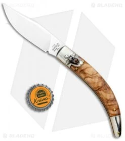 AGA Campolin Diana Lever Lock Automatic Knife Olive Wood (3.75" Satin) 9 AGA Campolin Diana Lever Lock Automatic Knife Olive Wood (3.75" Satin) -AGA Campolin AGA Campolin Diana Lever Lock Auto Olive Wood Satin BHQ 95348 jr bottlecap