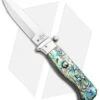 AGA Campolin Piccolo Italian Stiletto Automatic Knife Abalone (2.8" Satin) 2 AGA Campolin Piccolo Italian Stiletto Automatic Knife Abalone (2.8" Satin) -AGA Campolin AGA Campolin Piccolo Italian Stiletto Auto Abalone Satin BHQ 92868 jr