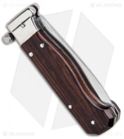 AGA Campolin Piccolo Italian Stiletto Automatic Knife Cocobolo (2.8" Satin) 8 AGA Campolin Piccolo Italian Stiletto Automatic Knife Cocobolo (2.8" Satin) -AGA Campolin AGA Campolin Piccolo Italian Stiletto Auto Cococbolo Satin BHQ 92867 jr side