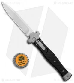 AGA Campolin Zero Bayo Leverlock Automatic Knife Carbon Fiber (3.75" Satin) 9 AGA Campolin Zero Bayo Leverlock Automatic Knife Carbon Fiber (3.75" Satin) -AGA Campolin AGA Campolin Zero CF LL Bayo BP 30461 jr bottlecap