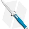AGA Campolin Zero Dagger Leverlock Automatic Knife Blue G-10 (3.75" Satin) 1 AGA Campolin Zero Dagger Leverlock Automatic Knife Blue G-10 (3.75" Satin) -AGA Campolin AGA Campolin Zero Dagger LL Auto Blue G 10 Satin BHQ 117112 jr