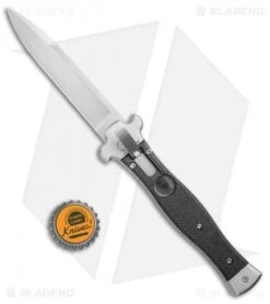AGA Campolin Zero Italian Leverlock Automatic Knife Black G-10 (3.75" Satin) 9 AGA Campolin Zero Italian Leverlock Automatic Knife Black G-10 (3.75" Satin) -AGA Campolin AGA Campolin Zero G 10 Black AGA01N SB BP 20043 jr bottlecap