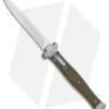 AGA Campolin Zero Bayonet Leverlock Automatic Green G-10 (4.5" Satin) 2 AGA Campolin Zero Bayonet Leverlock Automatic Green G-10 (4.5" Satin) -AGA Campolin AGA Campolin Zero Reverse Tanto LL Auto Green G 10 Satin BHQ 134843 jr