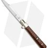 AGA Campolin 11" Frosolone Bayonet Stiletto Automatic Snake Wood (5" Satin) 1 AGA Campolin 11" Frosolone Bayonet Stiletto Automatic Snake Wood (5" Satin) -AGA Campolin AGA Frosolone Snake Nickel 11in Bayo BP 29298 jr