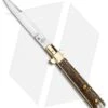 AGA Campolin 11" Frosolone Bayonet Stiletto Auto Knife Stag/Brass (5" Satin) 1 AGA Campolin 11" Frosolone Bayonet Stiletto Auto Knife Stag/Brass (5" Satin) -AGA Campolin AGA Frosolone Stag Brass 11in Bayo BP 29297 jr