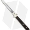 AGA Campolin 13" Italian Frosolone Automatic Knife Ebony Wood (6.5" Bayonet) 2 AGA Campolin 13" Italian Frosolone Automatic Knife Ebony Wood (6.5" Bayonet) -AGA Campolin aga 13in ebony pick single bolster cm