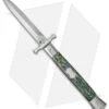 AGA Campolin 13" Bat Swinguard Automatic Knife Abalone (5.75" Dagger) 1 AGA Campolin 13" Bat Swinguard Automatic Knife Abalone (5.75" Dagger) -AGA Campolin aga 13in swing bat abalone dagger ni cm