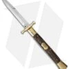 AGA Campolin 13" Bat Swinguard Automatic Brass/Stag Horn (5.75" Satin Bayonet) 2 AGA Campolin 13" Bat Swinguard Automatic Brass/Stag Horn (5.75" Satin Bayonet) -AGA Campolin aga 13in swing bat stag bayo brass cm