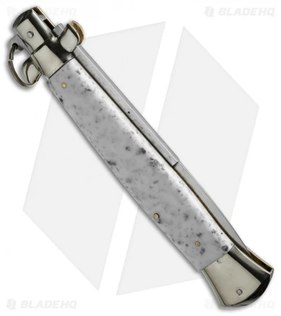 AGA Campolin 15" Ring Pull Automatic Italian Stiletto Marble (7" Satin Bayo) 5 AGA Campolin 15" Ring Pull Automatic Italian Stiletto Marble (7" Satin Bayo) - Image 3