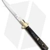 AGA Campolin 11" Frosolone Pick Lock Stiletto Automatic Knife Brass 1 AGA Campolin 11" Frosolone Pick Lock Stiletto Automatic Knife Brass -AGA Campolin aga stiletto brass brazilian horn