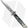 AGA Campolin 9" Maltese Cross Stiletto Automatic Brazilian Horn (4" Bayonet) 1 AGA Campolin 9" Maltese Cross Stiletto Automatic Brazilian Horn (4" Bayonet) -AGA Campolin maltese braz horn bayo